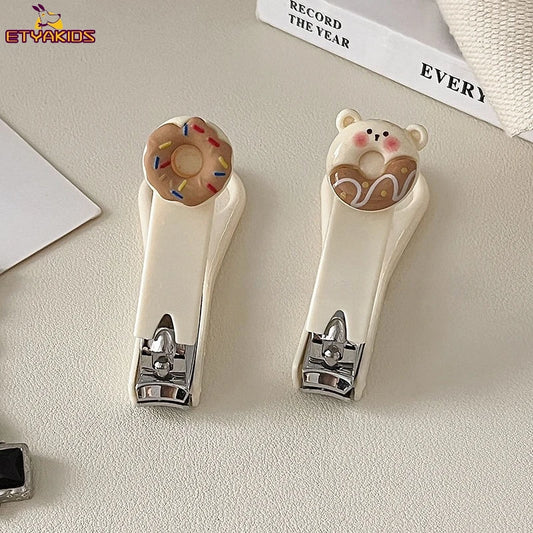 Cute Cartoon Animal Nail Clippers for Kids – Safe Baby Nail Trimmer & Beauty Care Tool