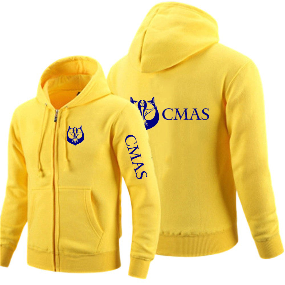 2025 Men's CMAS Scuba Diving Hoodie Jacket