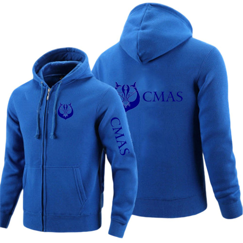 2025 Men's CMAS Scuba Diving Hoodie Jacket