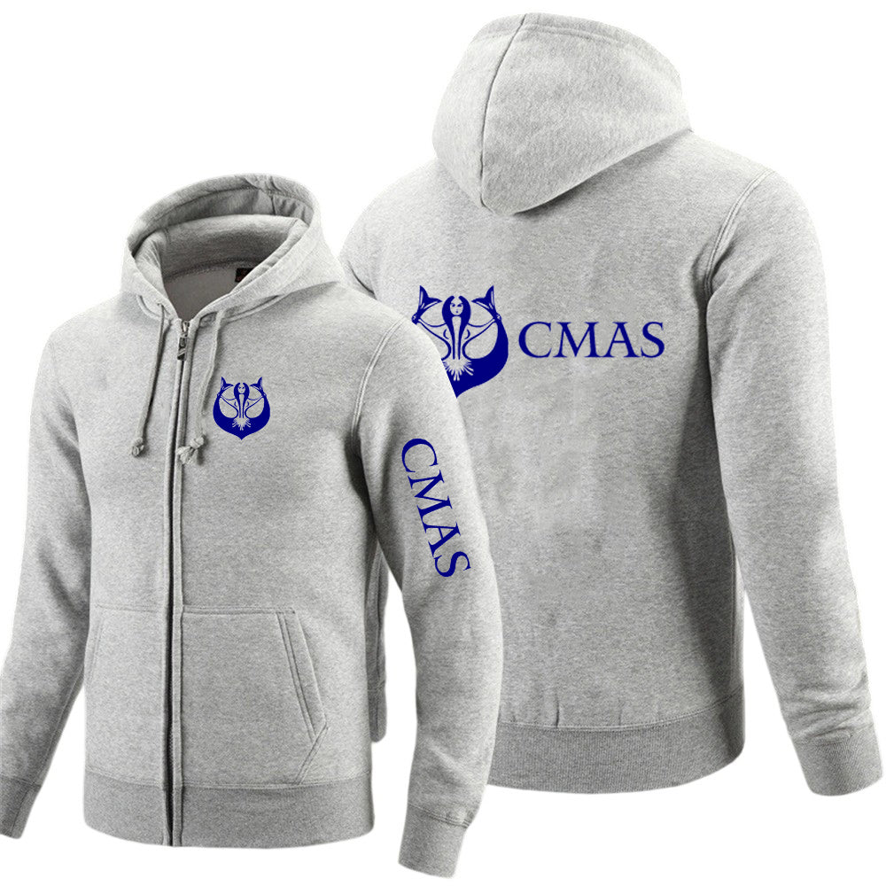 2025 Men's CMAS Scuba Diving Hoodie Jacket