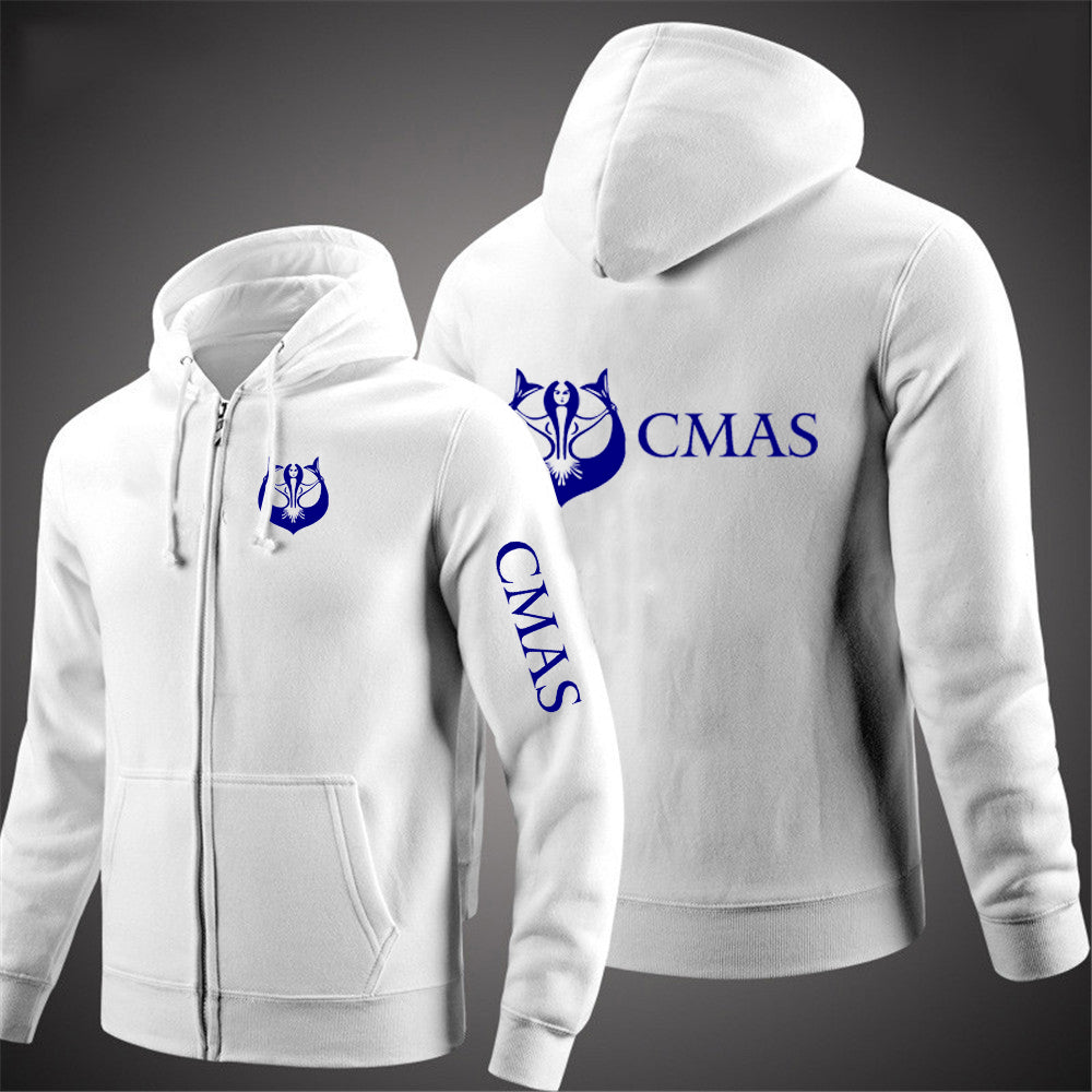 2025 Men's CMAS Scuba Diving Hoodie Jacket