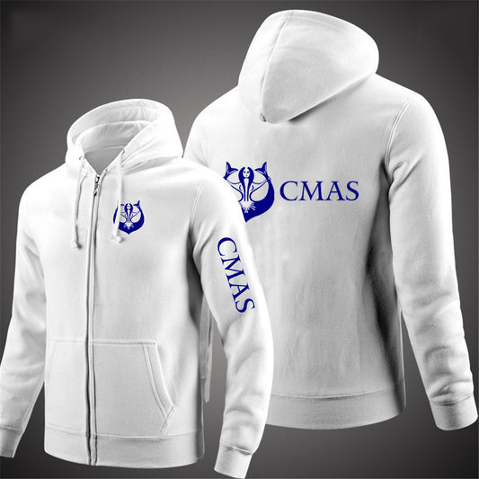 2025 Men's CMAS Scuba Diving Hoodie Jacket