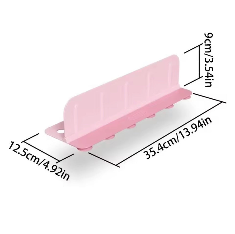 Multi-Purpose Sink Splash Guard & Dish Drying Organizer