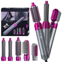 5 in 1 Multi-Functional Hair Styler ā Professional Hot Air Brush, Curler, Straightener & Volumizer for Men & Women