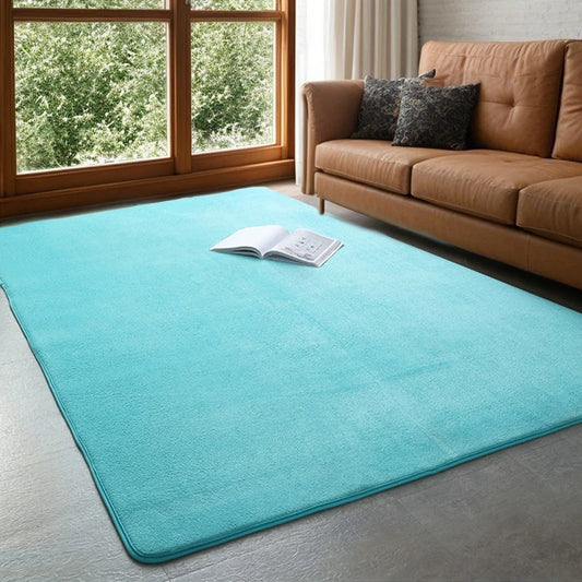 Grey Rugs Living Room Carpet Nonslip Bedside Coral Velet Rugs Large Soft Floor Rug Children Game Mat Rectangular Home Decoration