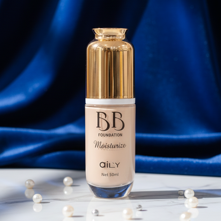 Aily BB Foundation – Moisturising Liquid Foundation | 50ml | Smooth, Natural & Hydrating Coverage