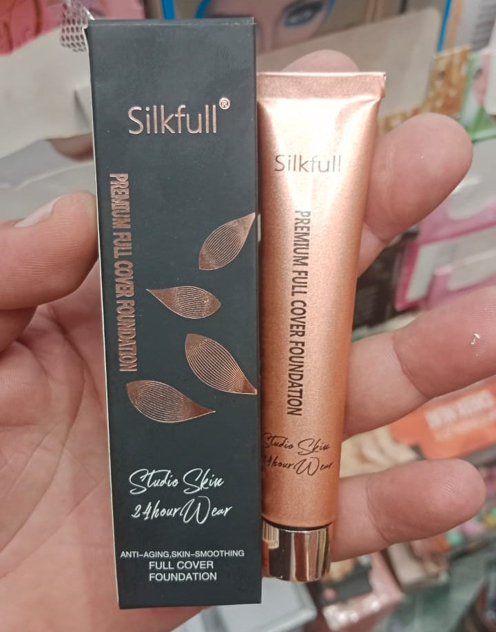 Silkfull Waterproof Makeup Foundation 15g – Long-Lasting & Full Coverage