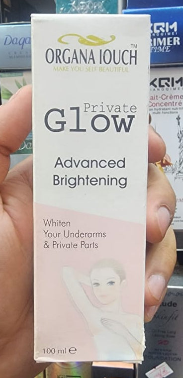 Organa Touch Fresh & Natural Underarm Whitening Cream Private Glow ( Advanced Brightening )