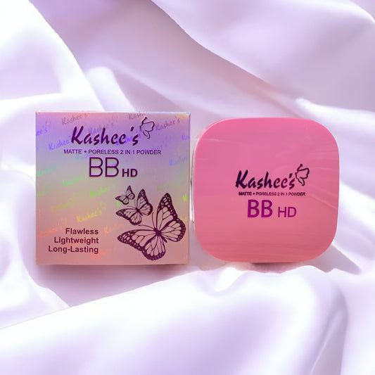 Kashee’s BB HD Matte 2-In-1 Face Powder – Long Lasting & Poreless