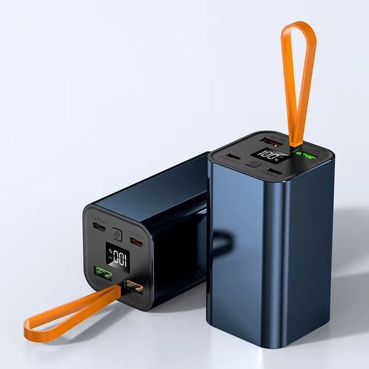200000mAh Large Capacity Power Bank – 65W Fast Charging for Phone & Laptop