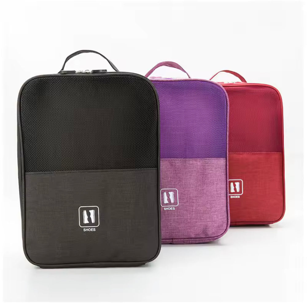Luxury Travel Shoe Organizer Bag – Premium Portable Footwear Storage Case (Multi-Purpose)