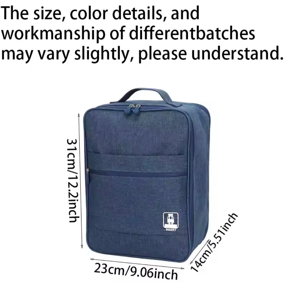 Luxury Travel Shoe Organizer Bag – Premium Portable Footwear Storage Case (Multi-Purpose)