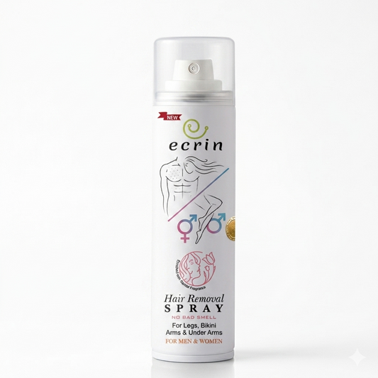 New Ecrin Hair Removal Foaming Spray – Advanced Formula with Refreshing Fragrance (200ml)